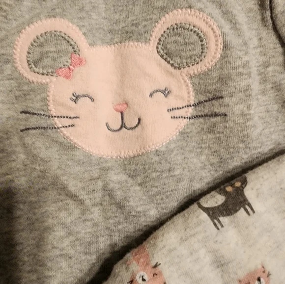 3-6 matching set pajamas - Picture 3 of 4